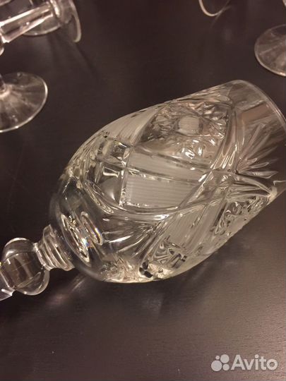 Фужеры хрусталь 19 см Винтаж Торг