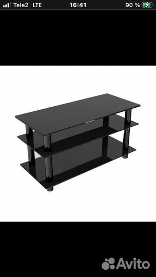 Стеклянная тумба под тв телевизор