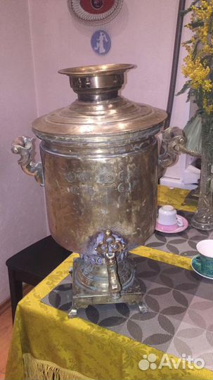 Антикварный самовар 19 века