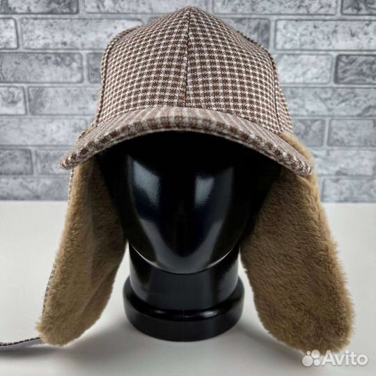 Кепка Ушанка большого размера