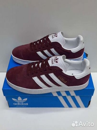 Кроссовки Adidas gazelle Red White