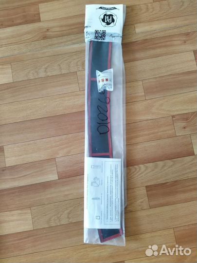 Защитная накладка на задний бампер для Logan