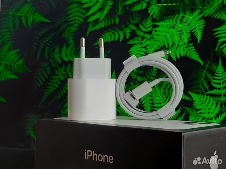Оригинальная быстрая зарядка iPhone 20W