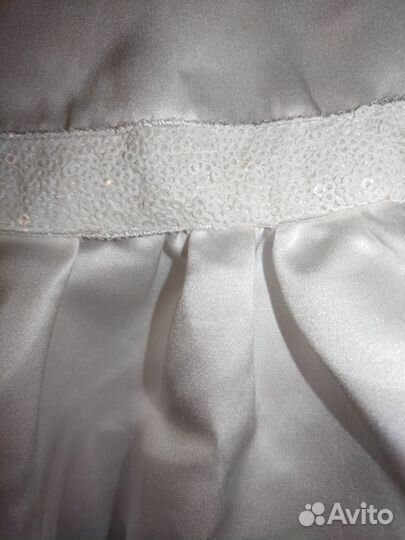 Платье белое 98