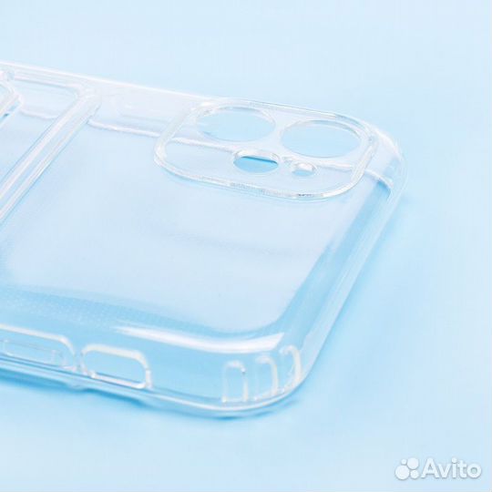 Чехол SC276 для iPhone 11 с картхолдером силиконо