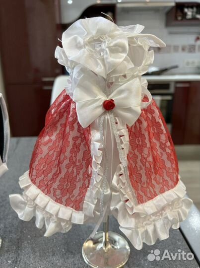 Украшение на свадьбу на бутылку шампанского