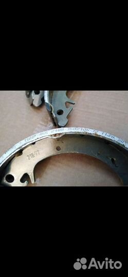 Комплект задних тормозных колодок ваз 2108