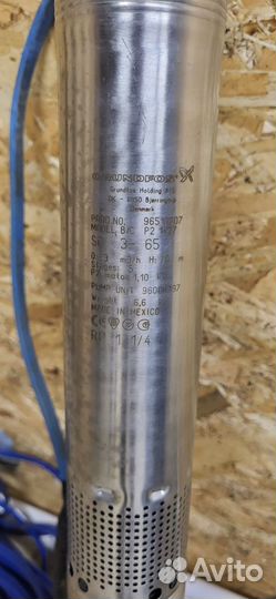 Скважинный глубинный насос grundfos