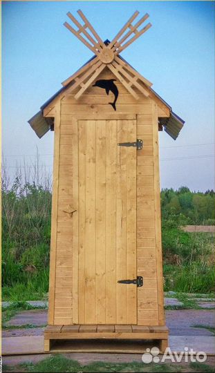 Дачный туалет с установкой С087