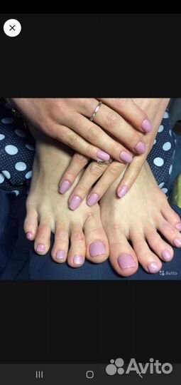 Маникюр,педикюр на дому