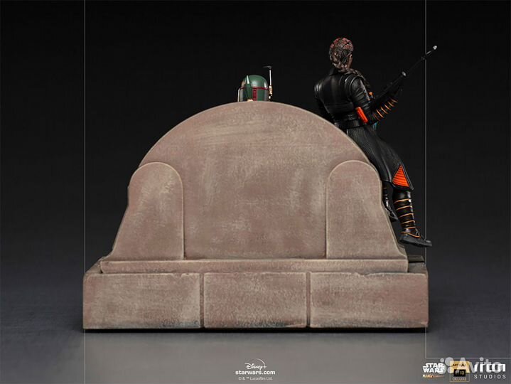 Boba Fett & Fennec Shand on Throne Deluxe