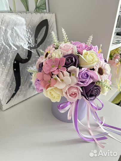 Мыльные букеты