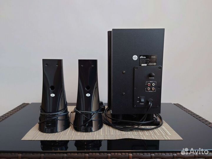 Акустическая стереосистема 2.1 Ritmix