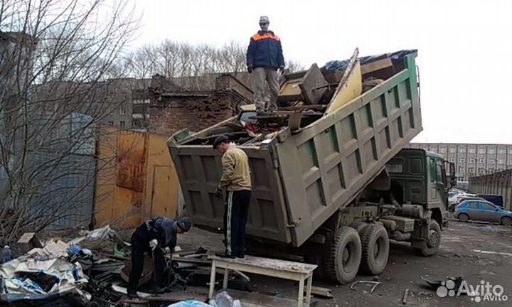 Вывоз строительного мусора