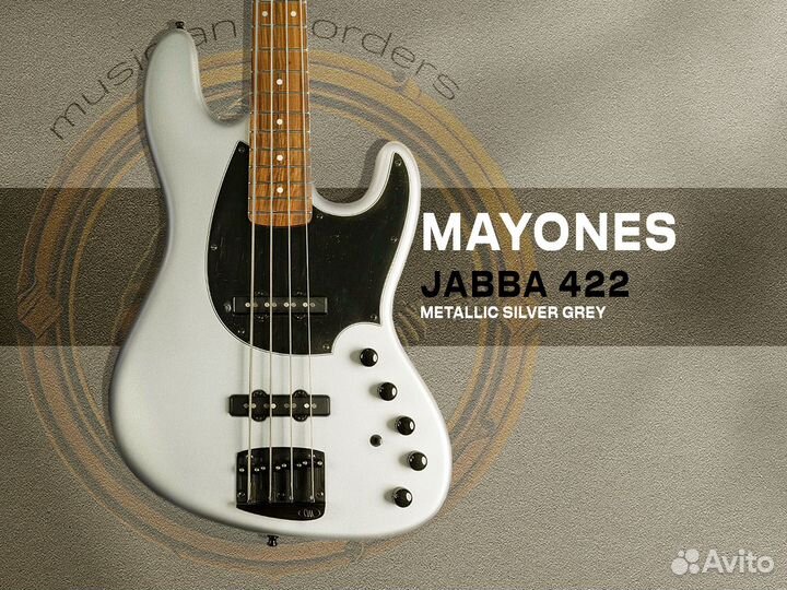 Mayones Jabba 422 Metallic Silver Grey