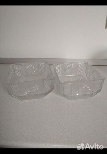 Салатник хрустальный