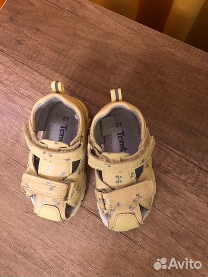 Сандалии для девочки 21 размер