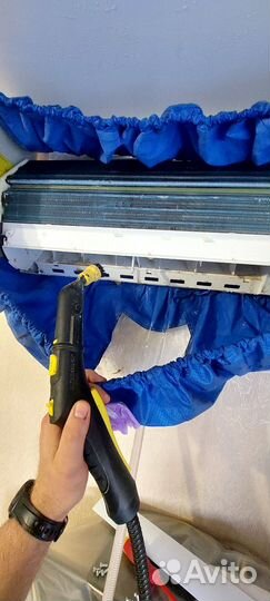 Монтаж сплит систем, чистка, ремонт