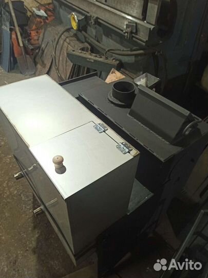 Печь для бани на три помещения Гризли кзк