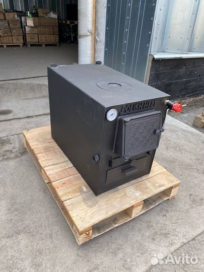 Котел твердотопливный