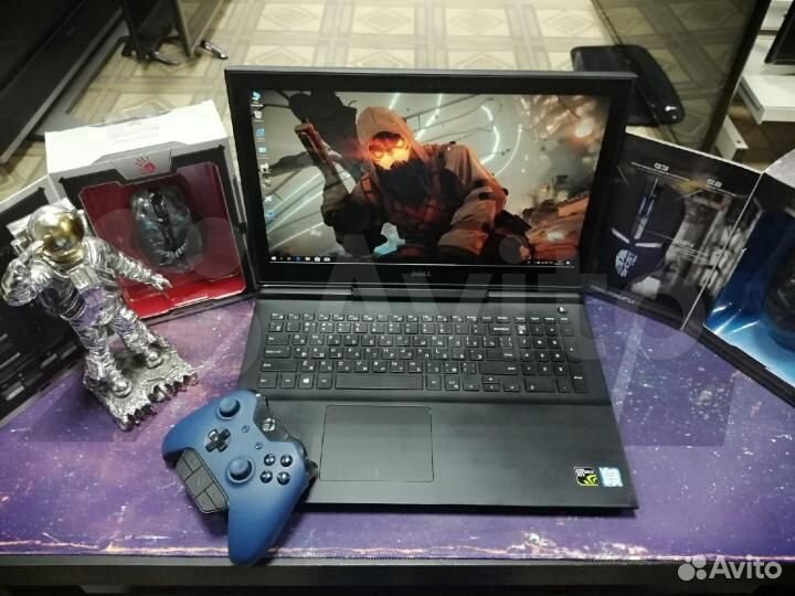 Монстр dell i5 7300 HQ SSD + HDD GTX 1050-4GB 8GB