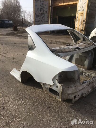 Крыло заднее четверть лев volkswagen polo 5 1.6 мт