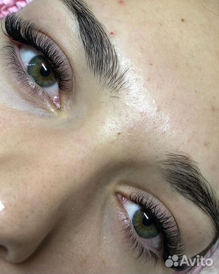 Наращивание ресниц и снятие