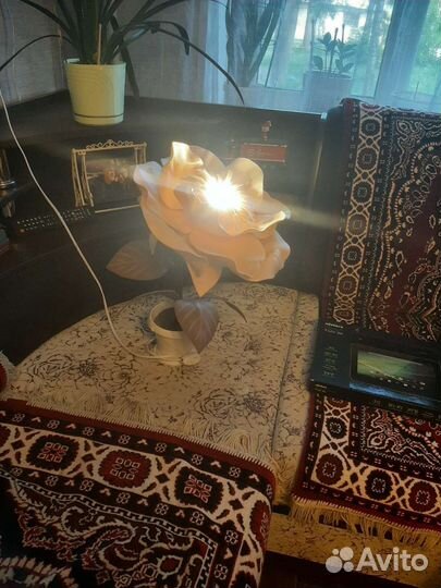 Торшер роза