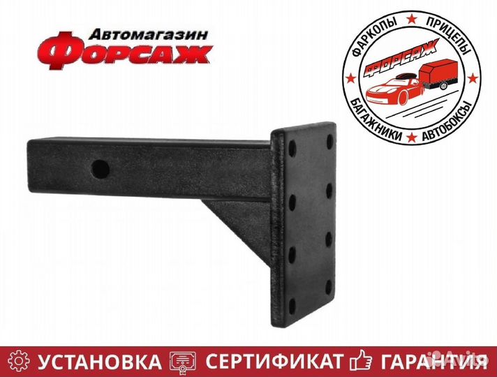 Вставка фаркопа 50х50 на базе шара тип F