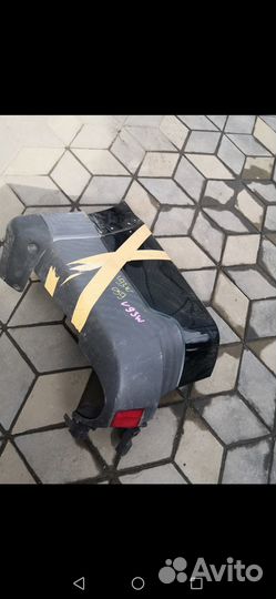 Задний левый бампер mitsubishi
