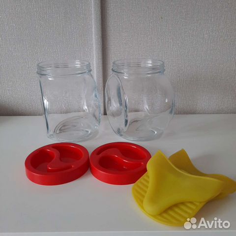 Банки для хранения 4шт /прихватки