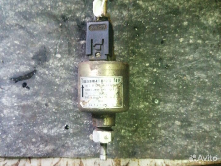 Топливный насос 24 вольта