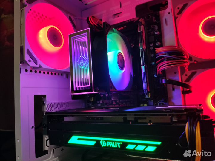 Игровой комп 10ядер/rx570(8gb) /ssd480/16gb