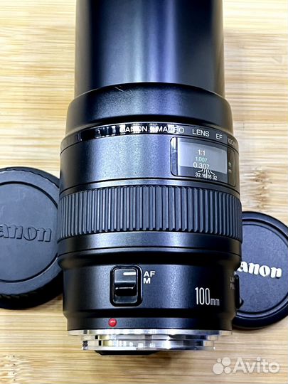 Canon 100mm 2.8 macro как новый