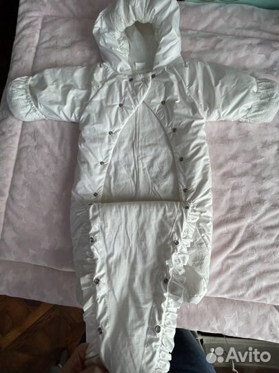 Комбинезон на девочку 0-6 месяцев