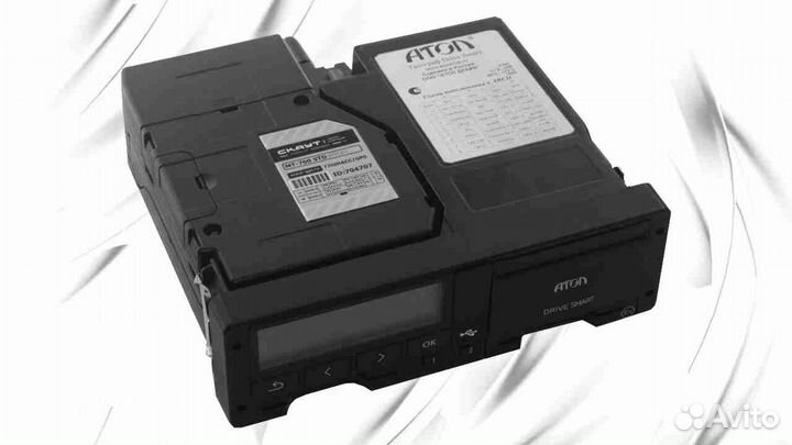 Новый тахограф Atol.С подключением и активацией