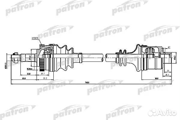 Полуось привода прав renault megane Break 1.9 dCi1.9 dTi 99-03 megane Classic 1.6 16V1.9 dCi1.9 dTi