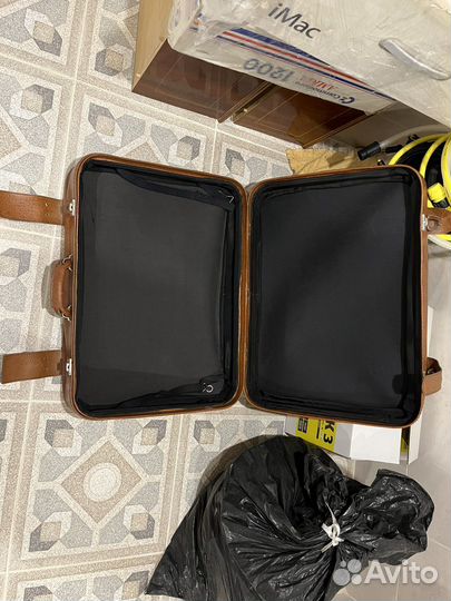 Чемодан советский. Нат.кожа