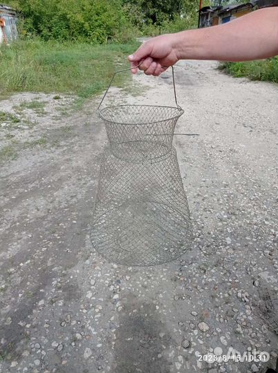 Садок рыболовный металлический