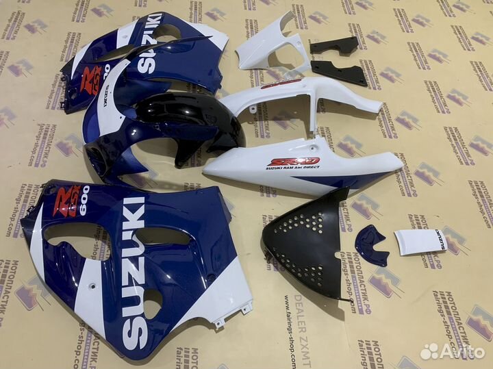 Suzuki gsxr600/750 1997-2000 комплект мотопластика