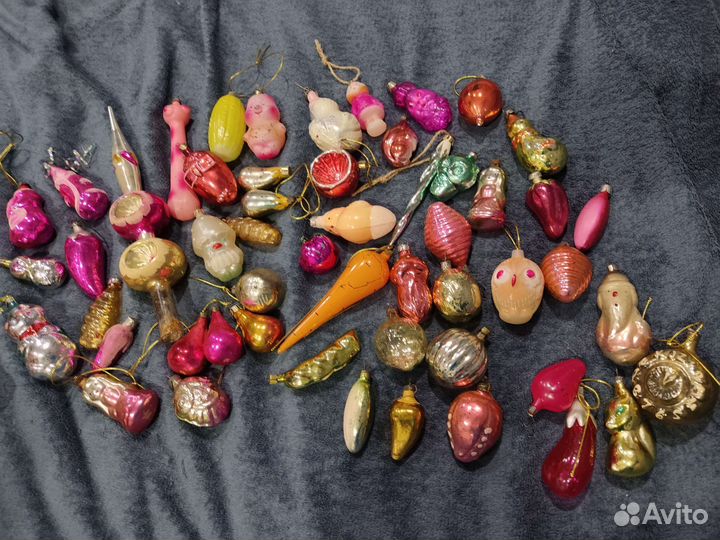 Елочные игрушки СССР