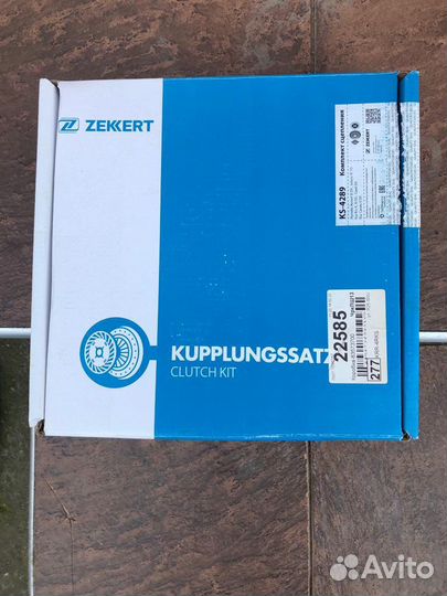 Сцепление kia rio