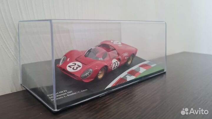 Коллекционная модель Ferrari 330 P4 1:43 2 выпуск