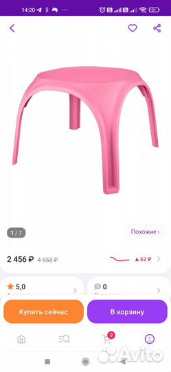 Стол детский