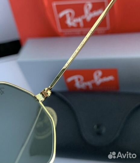 Очки ray ban octagonal черный