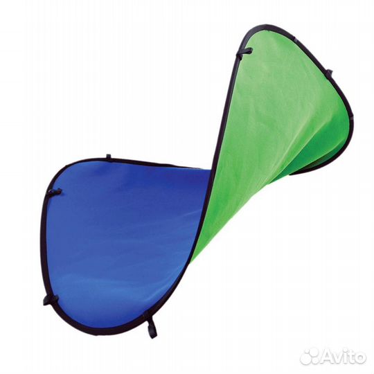 Хромакей двухцветный складной