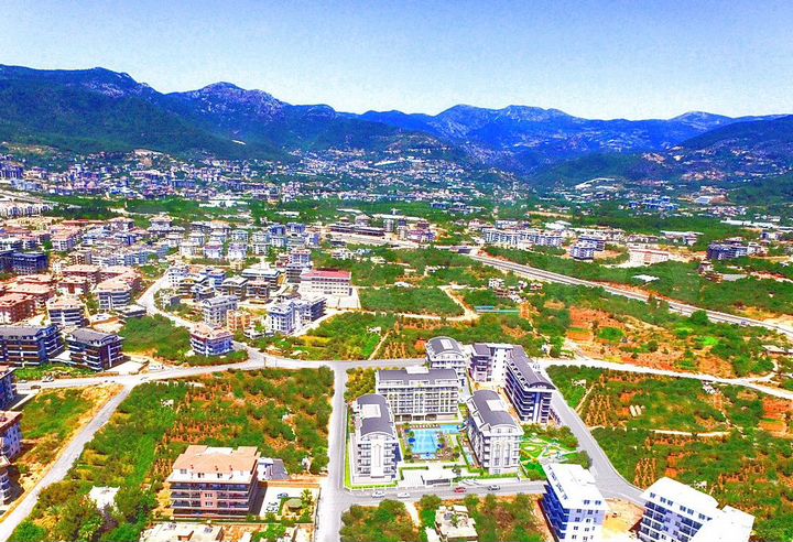 1-к. квартира, 50 м² (Турция)