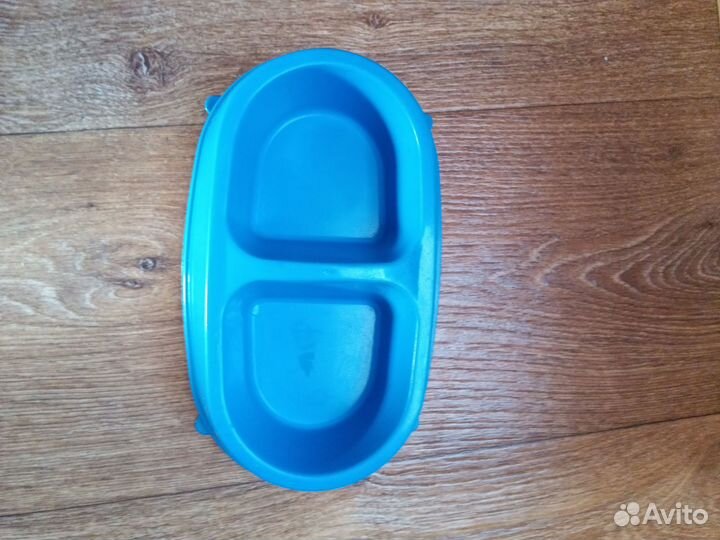 Миска для кошек и собак двойная