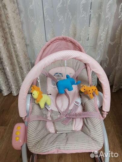 Детское кресло шезлонг