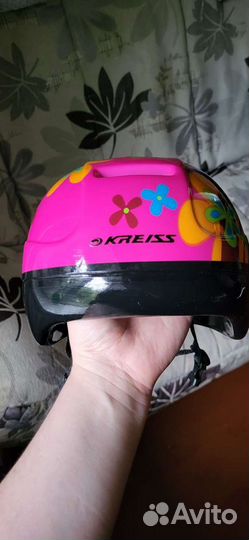 Шлем для девочки (ролики, самокат, велик, скейт)